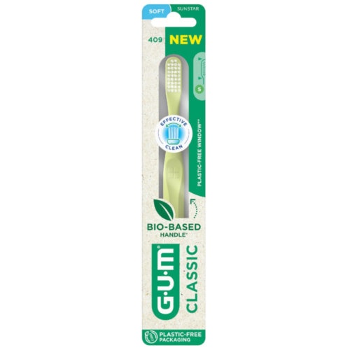 Cepillo dental adulto gum 409 compacto suave 1 unidad