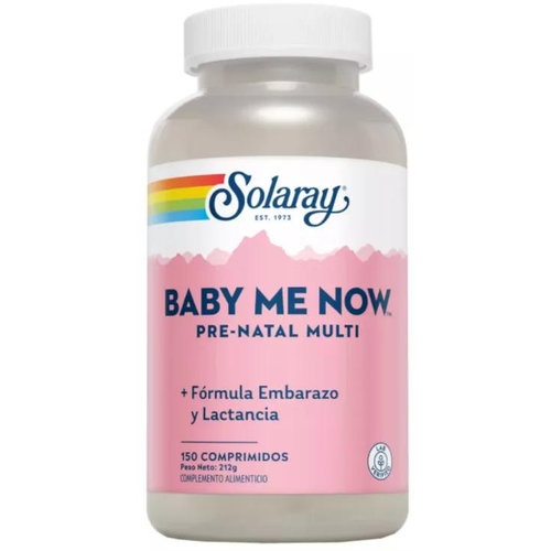 Solaray baby me now multi-vit-min 150 comp