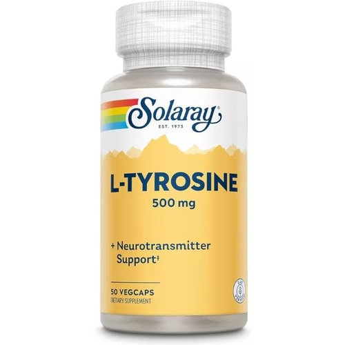 Solaray l-tirosina 500 mg 50 caps solaray l-tirosina 500 mg 50 c
