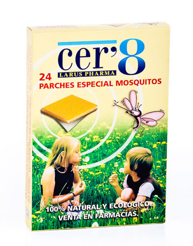 Cer 8-24 parches antimosquitos