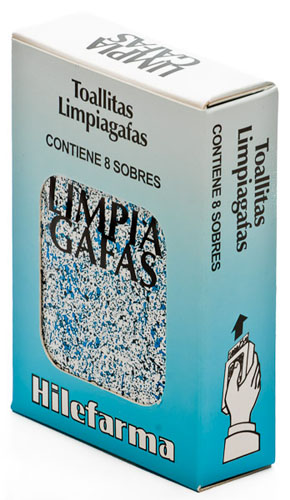 Toallitas limpiagafas hilefarm