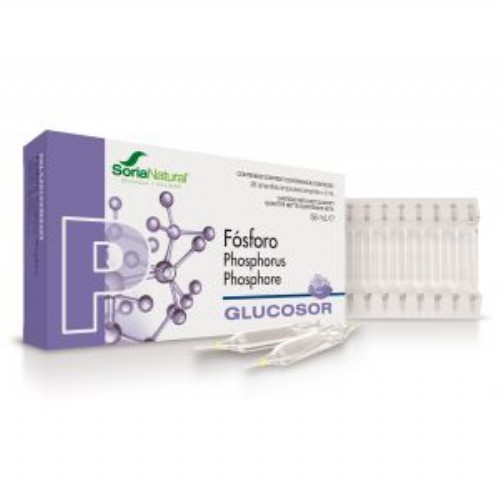 SORIA NATURAL GLUCOSOR FOSFORO 28 ampollas