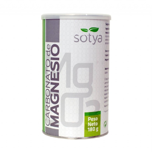 Sotya carbonato de magnesio bote 180gr.