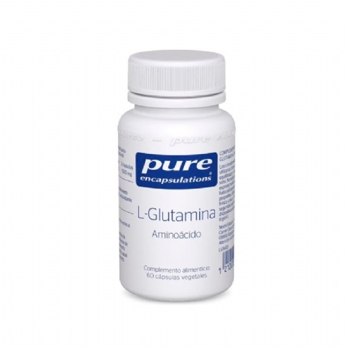 Pure encapsulations l-glutamina  60 capsulas vegetales