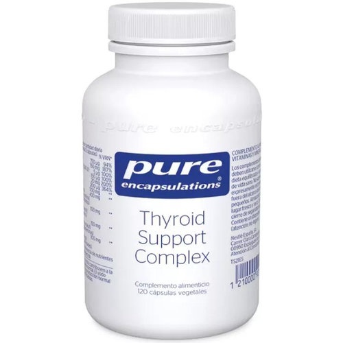 Pure encapsulations thyroid support complex  120 capsulas vegetales