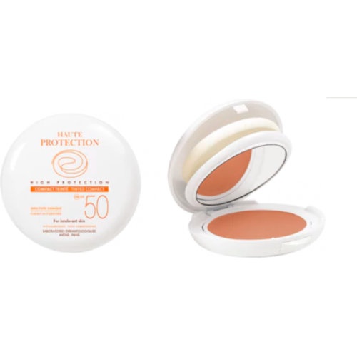 Avene spf 50 compacto alta proteccion  1 envase 10 g color sable/arena