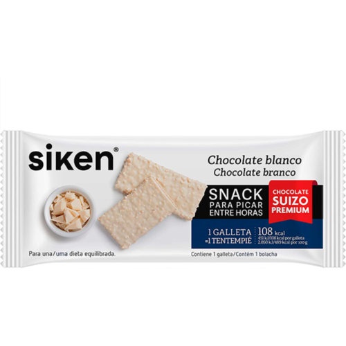 Siken form  1 galleta 22 g sabor chocolate blanco