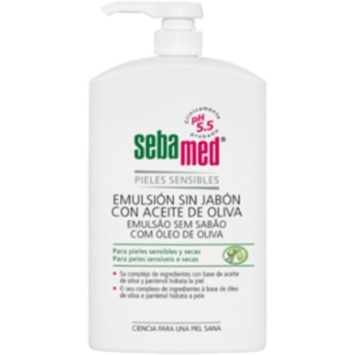 Sebamed emulsion sin jabon con aceite de oliva  1 envase 1 l