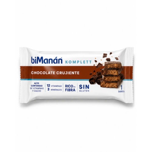 Bimanan barrita  24 barritas 35 g sabor  chocolate crujientes