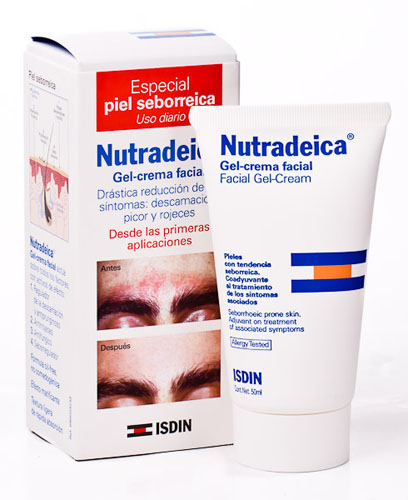 isdin seborrheic skin nutradeica gelcrema facial (50 ml)