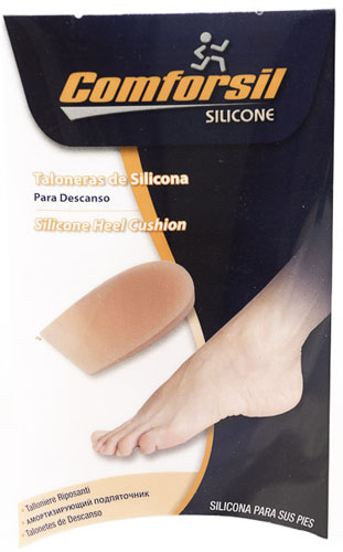COMFORSIL SILICONA talonera para descanso (38- 40 t- med 2 u)