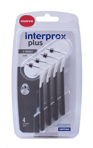 INTERPROX PLUS cepillo espacio interproximal (x-maxi 4 u)