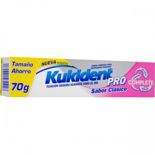Kukident fijacion todo el dia  1 envase 70 g sabor fresco