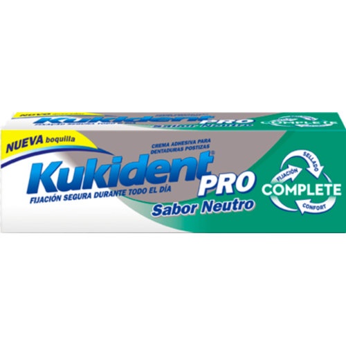 Kukident fijacion todo el dia  1 envase 47 g sin sabor