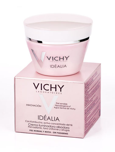 VICHY PIEL NORMAL Y MIXTA idealia crema iluminadora alisadora (50 ml)