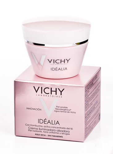 idealia crema iluminadora alisadora piel seca (50 ml)