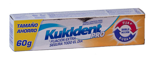 CREMA ADH PROTESIS DENTAL kukident pro doble accion (neutro 60 g)