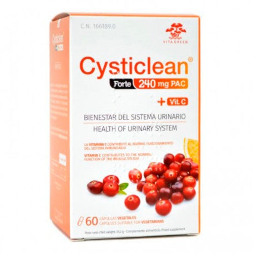 Cysticlean forte  240 mg 60 capsulas
