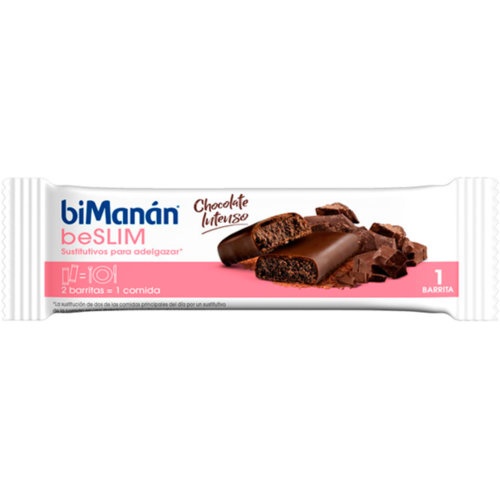 Bimanan sustitutivo  30 barritas 31 g sabor chocolate intenso