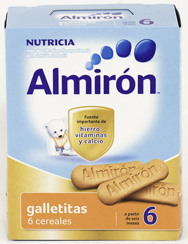 almiron galletitas advance pack 6 cereales (180 g)