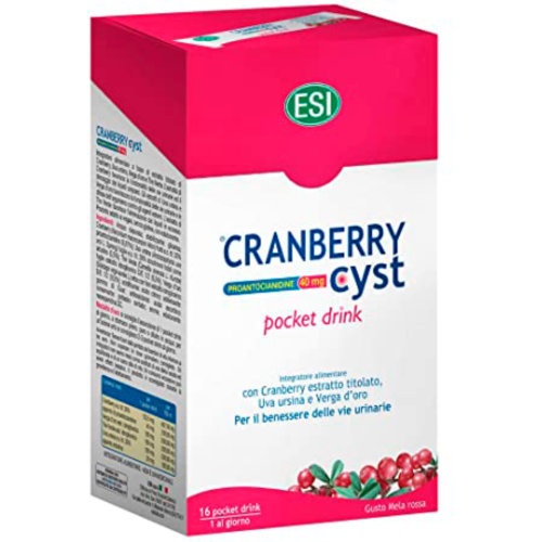 Cranberry pocket drink esi 16 sobres - esi