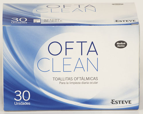 oftaclean toallitas de un solo uso (30 toallitas)