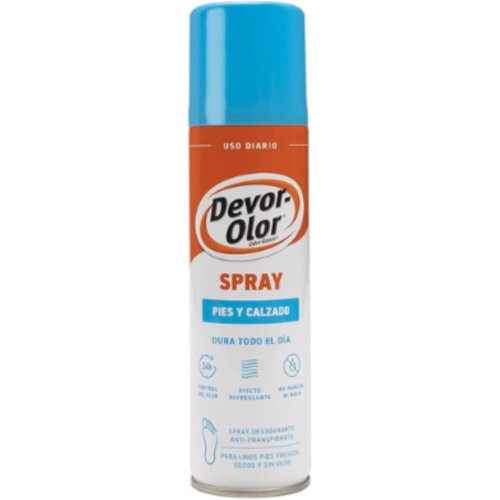 Devor olor desodorante antitrasp pies y calzado  1 spray 180 ml