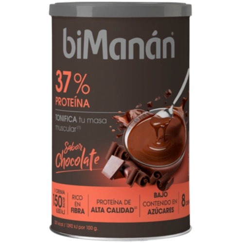 Bimanan proteina crema  1 lata 8 dosis 360 g sabor chocolate