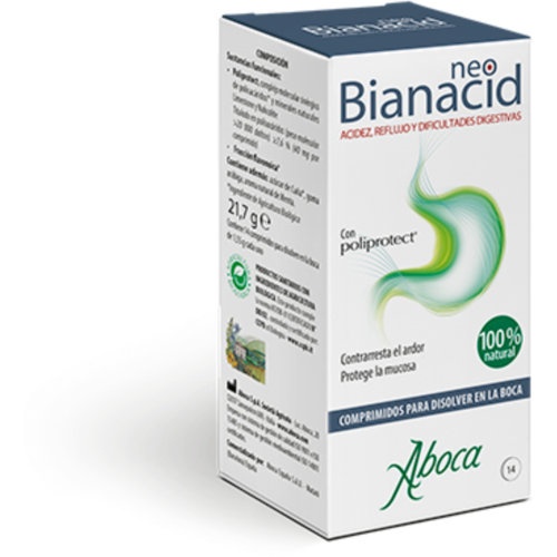 neobianacid acidez y reflujo (14 comp masticables)