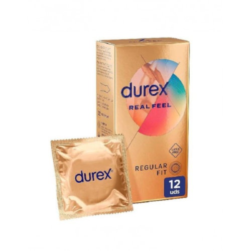 Durex real feel - preservativo sin latex (12 unidades)