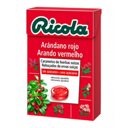 ricola caramelos sin azucar (arandano 50 g)