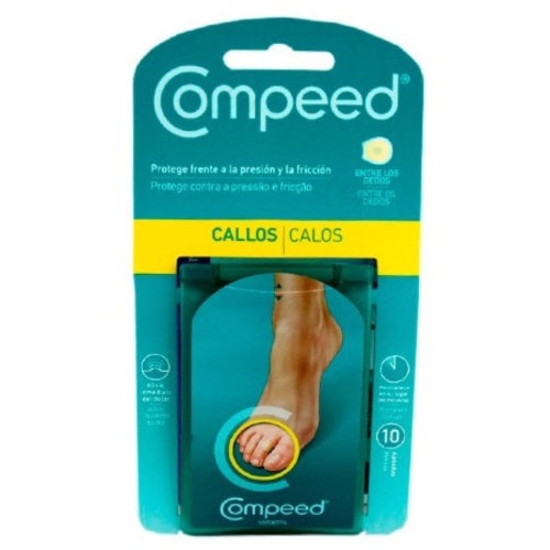 HIDROCOLOIDE compeed callos (entre dedos 10 u)