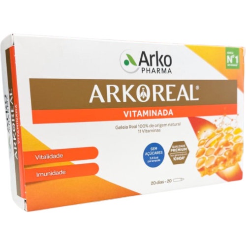 Arkoreal jalea real vitadefensas  1000 mg 20 ampollas 15 ml