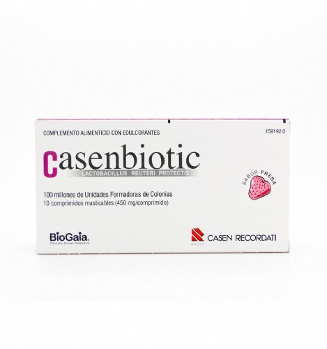 CASENBIOTIC (10 COMP SABOR FRESA)