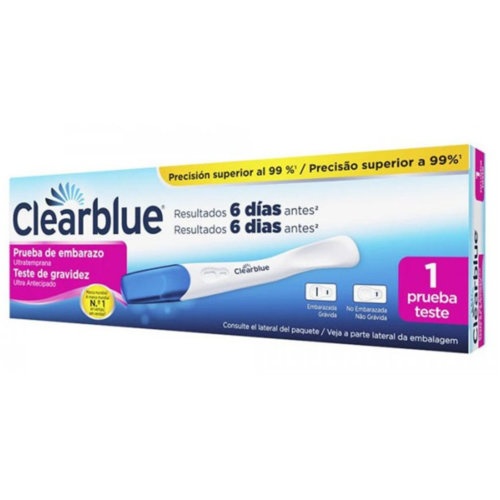 Test de embarazo ultratemprana - clearblue (1 unidad)
