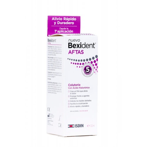 Bexident aftas colutorio bucal protector  1 envase 120 ml