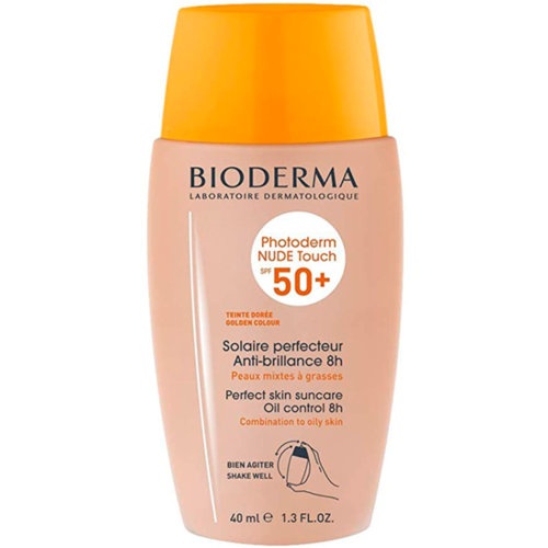 Bioderma fotoprot photoderm nude touch spf 50+ dorado 40 ml