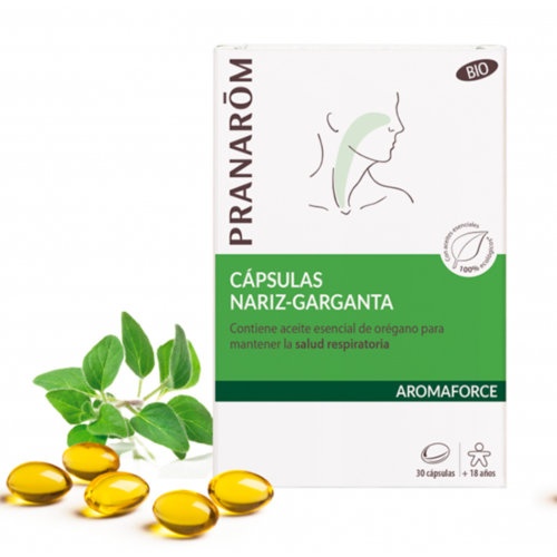 Aromaforce capsulas nariz garganta (30 capsulas)