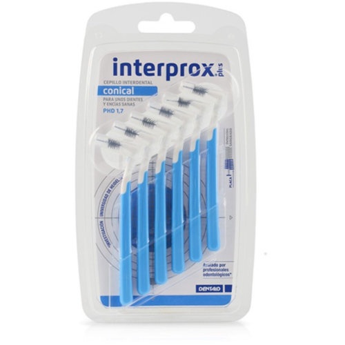 INTERPROX PLUS cepillo espacio interproximal (conico 6 u)