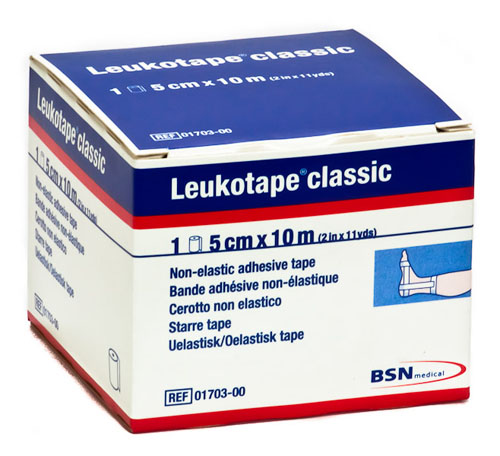 LEUKOTAPE RIGIDA venda de inmovilizacion inelastica (10 x 5 cm)