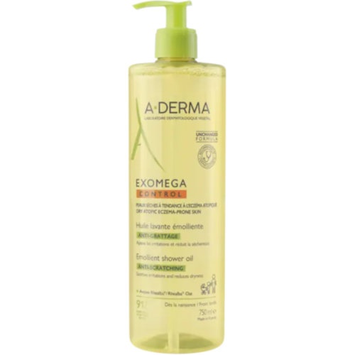 A-derma exomega control aceite limpiador emoliente eco  1 envase 750 ml