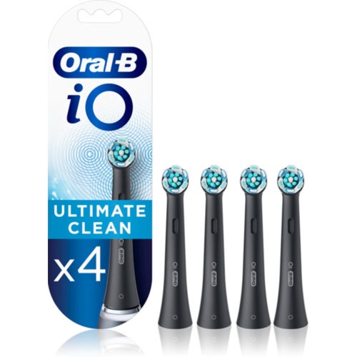 Cepillo dental electrico recambio oral-b io ultimate clean 4 cabezales color negro pack - oral-b io 