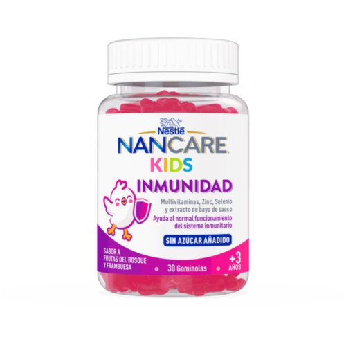 Nancare kids inmunidad  30 gominolas sabor a frutas del bosque y frambuesa