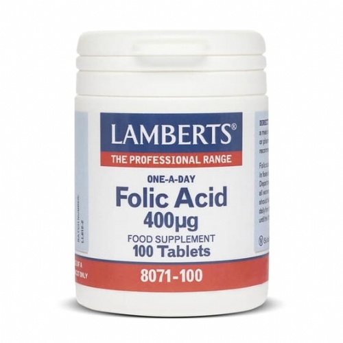 Acido folico 400mg 100tab lamb