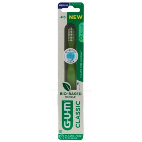 Cepillo dental adulto gum 410 compacto 1 unidad medio