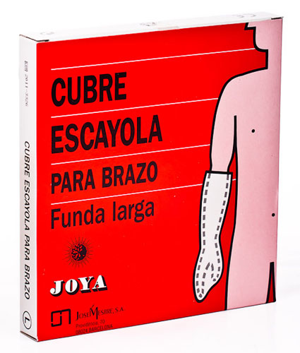 JOYA CIERRE VELCRO cubre escayola (brazo largo)