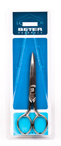 BETER tijera botiquin niquelada (recta peq 12,5 cm)