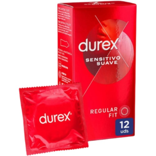 Durex sensitivo suave - preservativos (12 unidades)