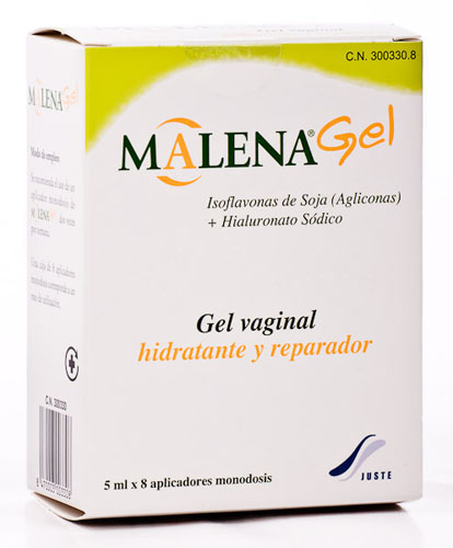 Malena gel vaginal monodosis (8 aplicadores 5 ml)