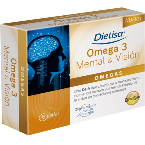 Dietisa omega 3 mental y vision 45perlas